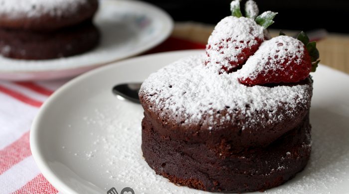 Bolo de chocolate super leve