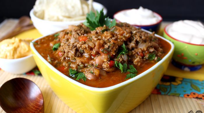 Chilli com carne mexicano