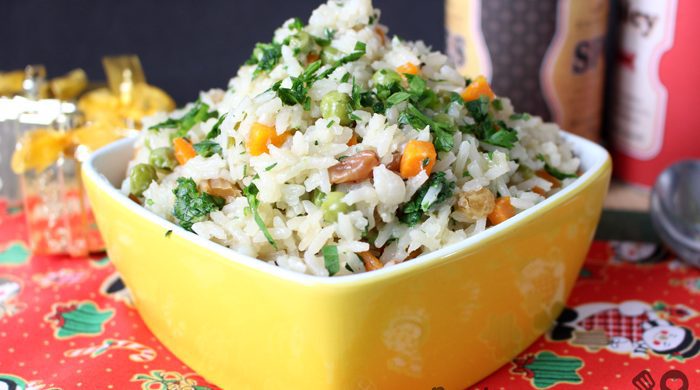 Arroz à grega super fácil