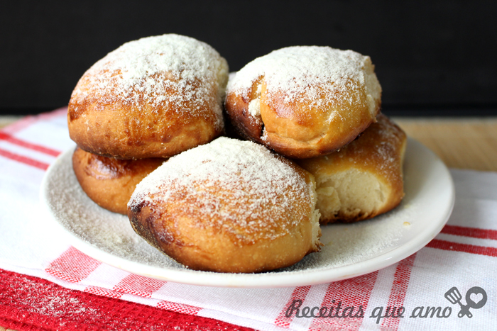 Pão de leite em pó com Nutella