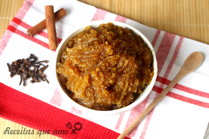 Doce de abóbora com coco fácil