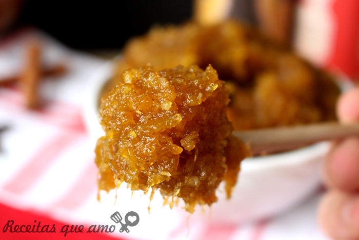 Doce de abóbora com coco fácil