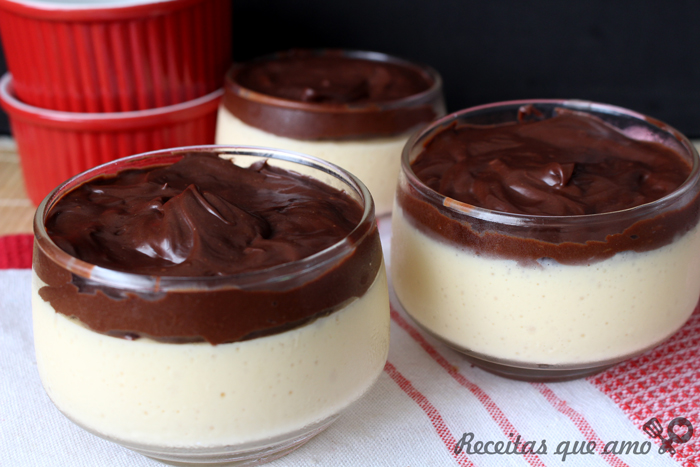 Mousse de maracujá trufada