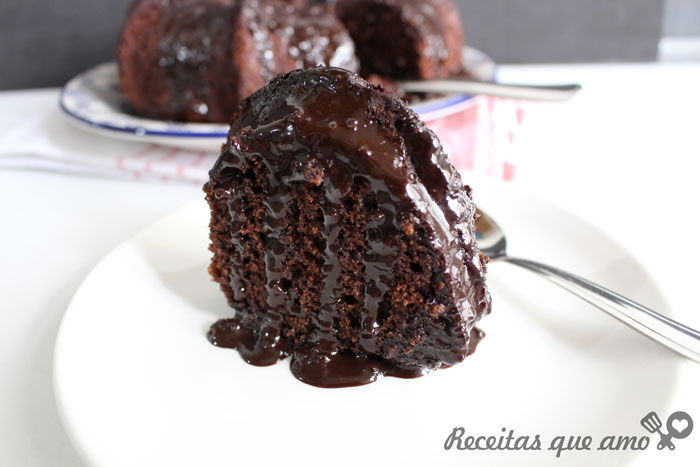 Bolo de chocolate integral