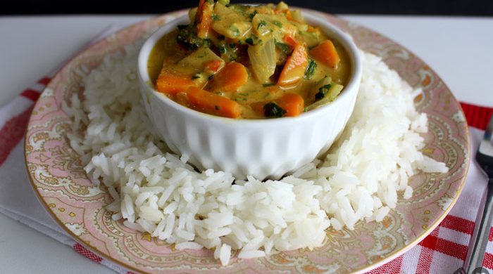 Curry de vegetais