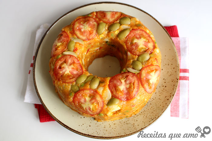 Cuscuz paulista vegetariano