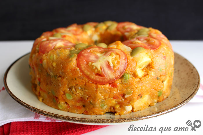Cuscuz paulista vegetariano
