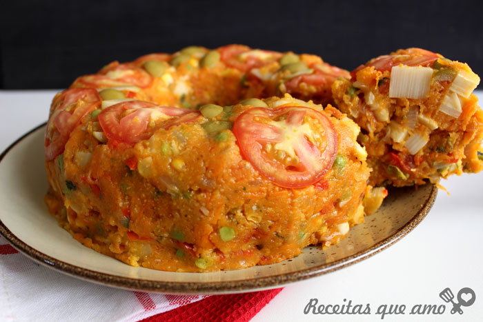 Cuscuz paulista vegetariano