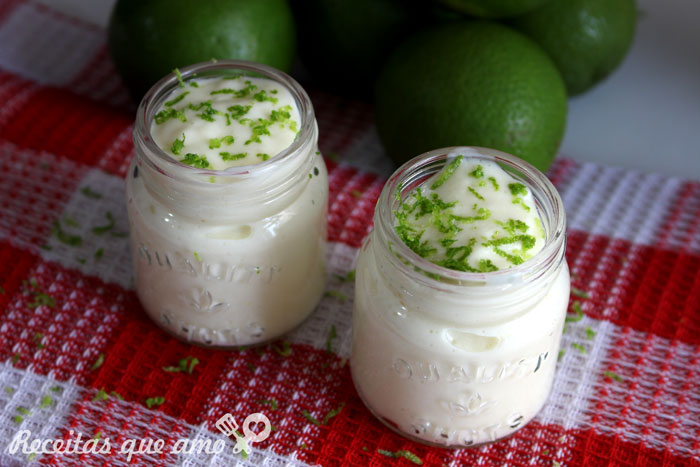Mousse de limão Mousse de limão