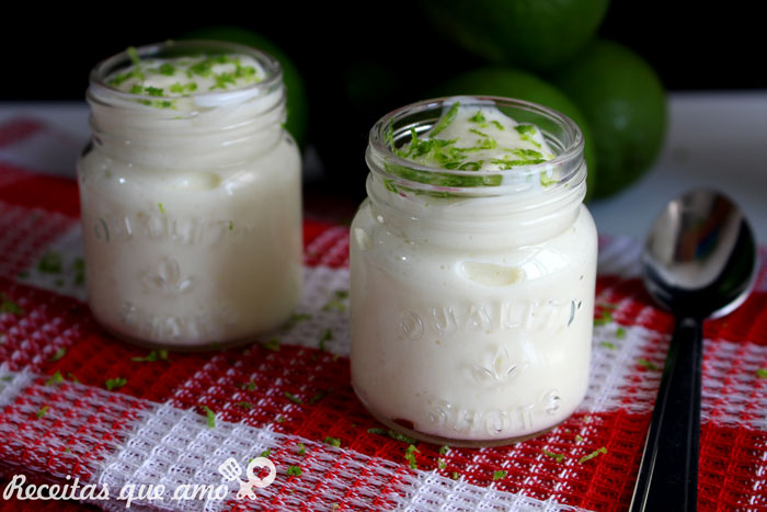 Mousse de limão Mousse de limão