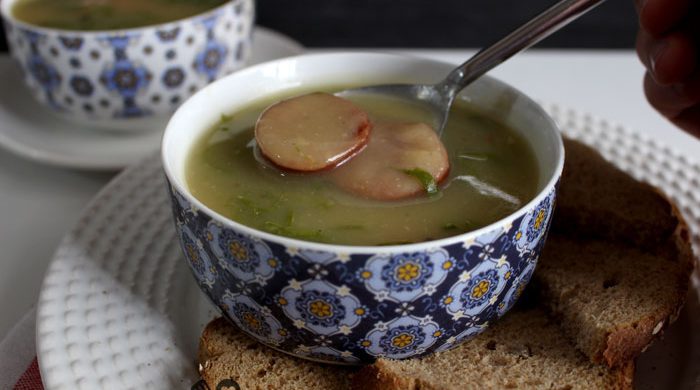 Caldo verde super fácil