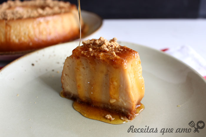 Pudim de paçoca