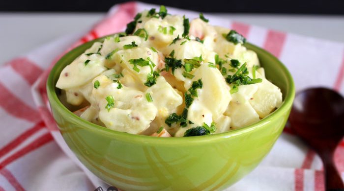salada de batatas