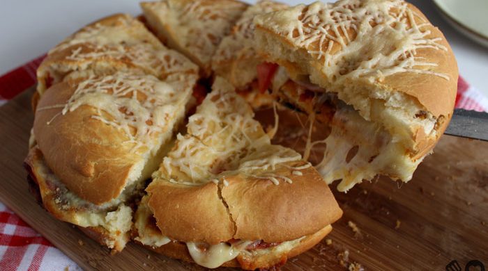 Pizza burguer