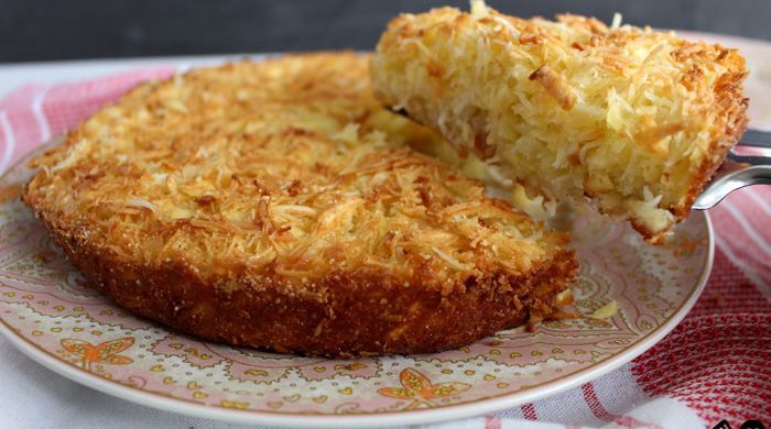 Bolo de mandioca