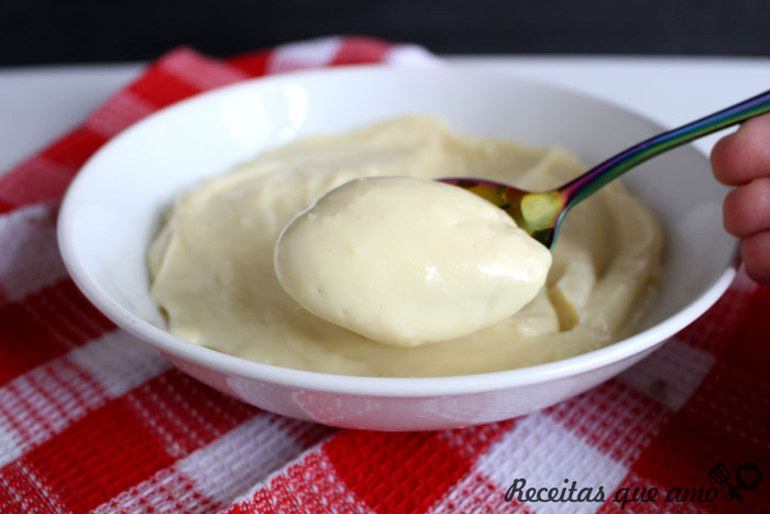 Creme para rechear bolos e tortas