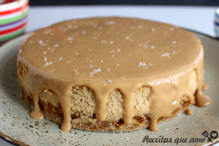 Cheesecake de doce de leite Cheesecake de doce de leite