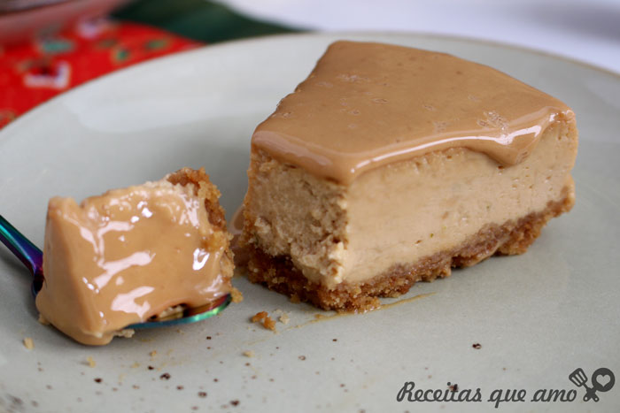 Cheesecake de doce de leite Cheesecake de doce de leite