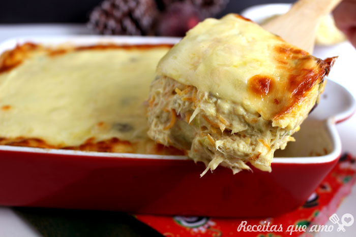 Salpicão gratinado