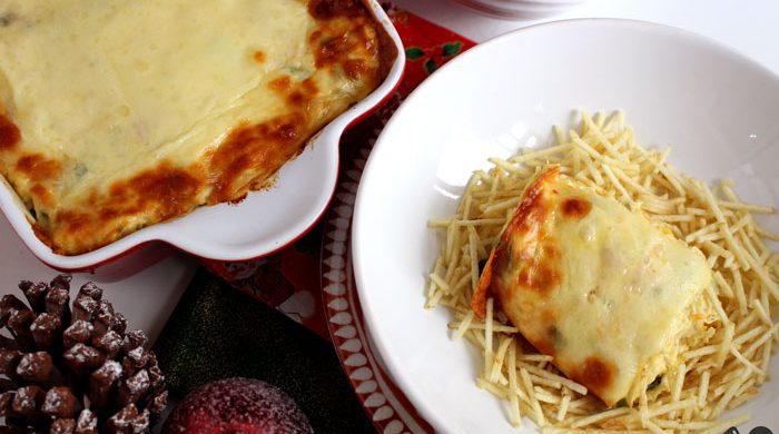 Salpicão gratinado
