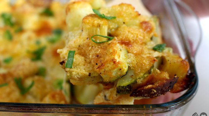 Abobrinha gratinada