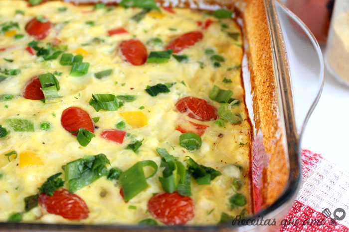Omeletão de forno Omeletão de forno