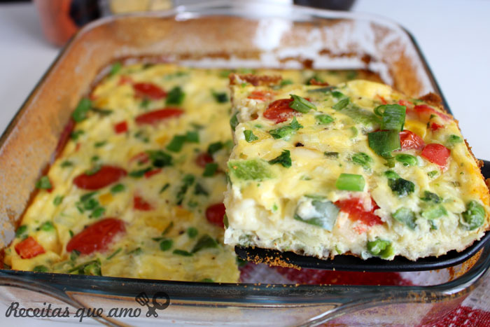 Omeletão de forno Omeletão de forno
