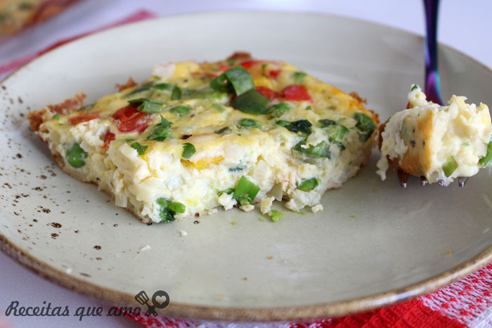 Omeletão de forno Omeletão de forno