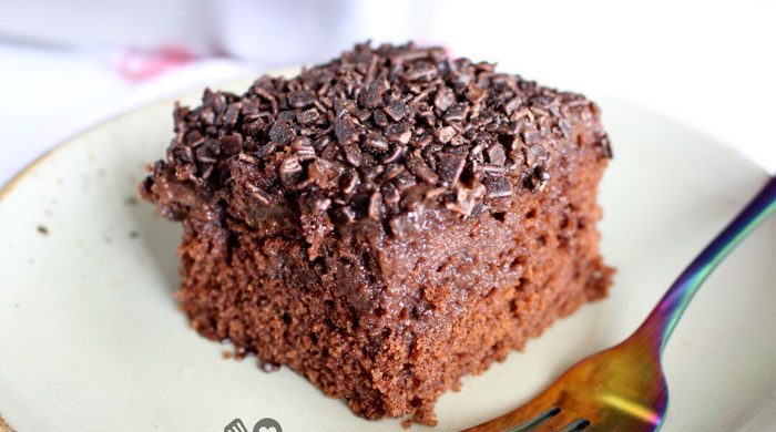 Bolo gelado de brigadeiro