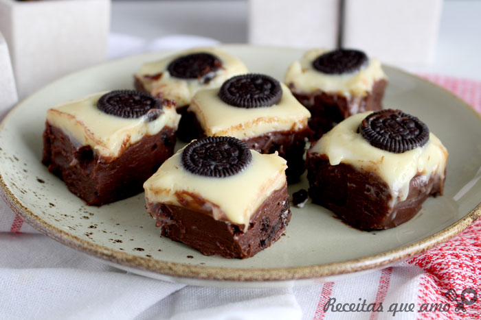 Fudge de Óreo Fudge de Óreo