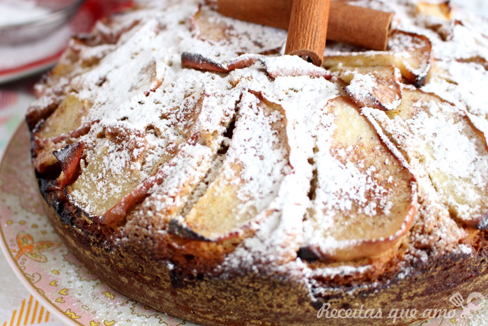 Bolo de maçã