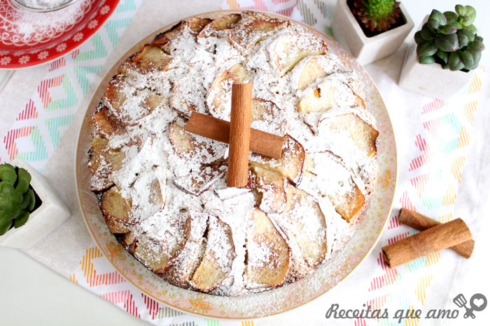 Bolo de maçã