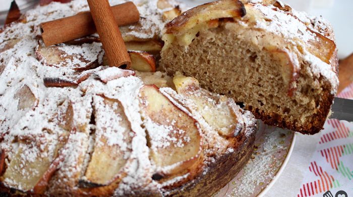 Bolo de maçã