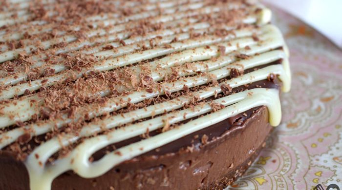 Cheesecake de Nutella sem forno