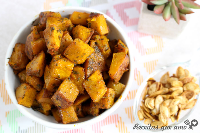 2 receitas com abóbora - Nhoque de abóbora e abóbora assada