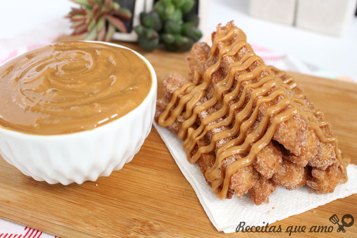 Churros caseiros super fácil Churros caseiros super fácil