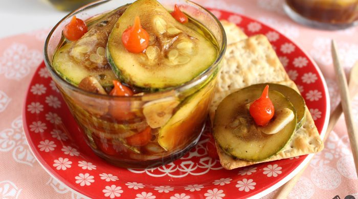 Antepasto de abobrinha