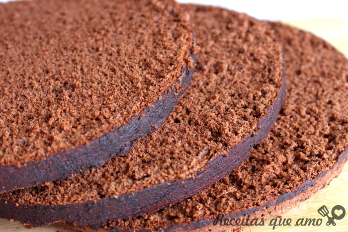 Pão de ló de chocolate