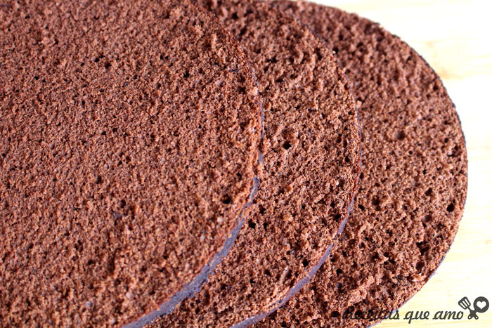 Pão de ló de chocolate