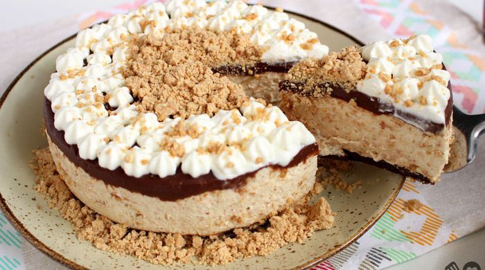 Cheesecake de paçoca