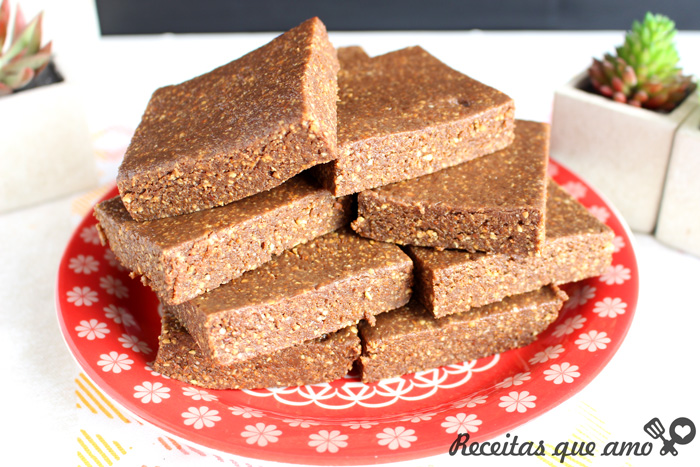 Paçoca com chocolate