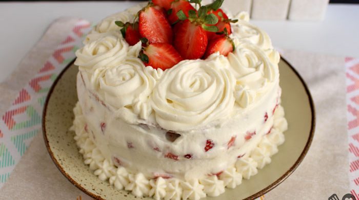 Bolo de morango