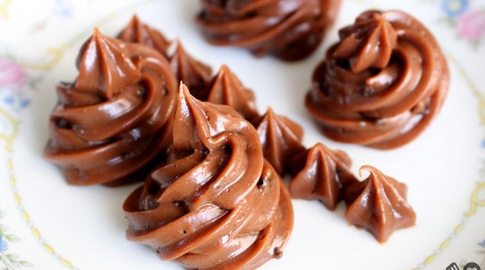 Brigadeiro em ponto de bico
