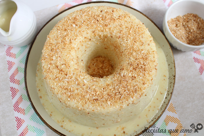 Bolo de tapioca sem forno Bolo de tapioca sem forno