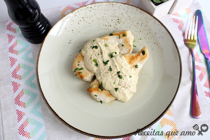 Frango ao molho de mostarda