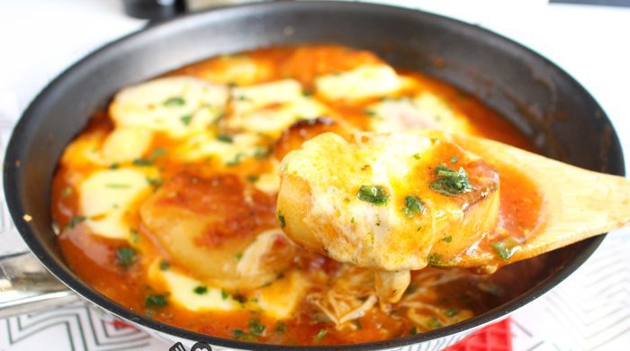 Batata a parmegiana