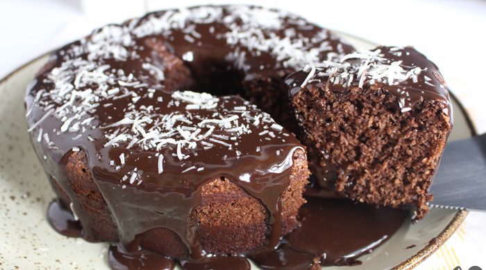 Bolo de chocolate sem farinha de trigo