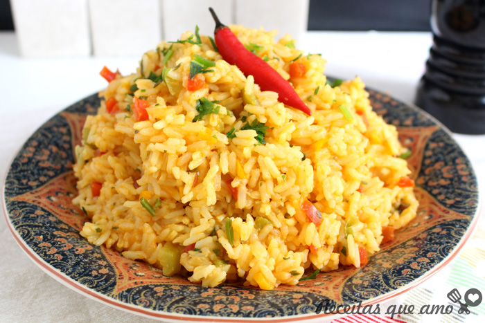 Arroz mexicano fácil Arroz mexicano fácil