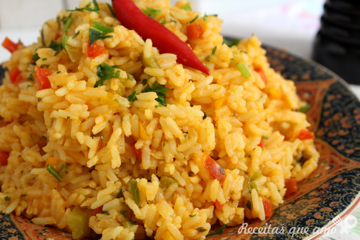 Arroz mexicano fácil