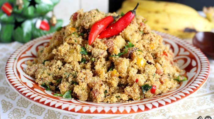 Farofa de banana fácil
